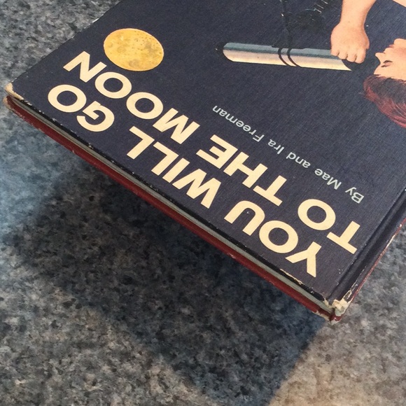 Vintage childrens book, You Will Go to the Moon by mae and Ira Freeman 1959 - Picture 8 of 9